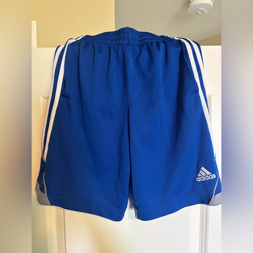 Blue Youth Adidas Shorts